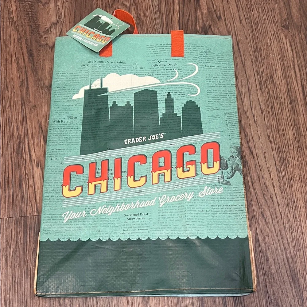 Trader Joe’s CHICAGO Mystery Bag Reusable Tote Bag